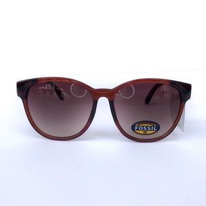 NWT Fossil Women’s Brown Frame Sunglasses